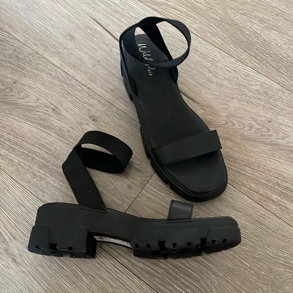 NWT Wild Pair chunky sandals